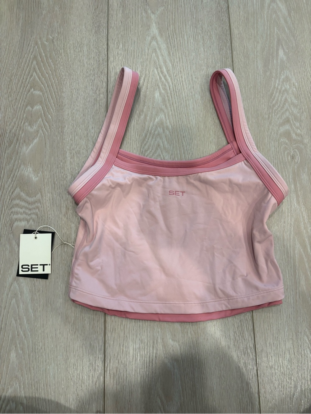 NWT SET Active Breathe 1.0 Contrast Double Strap Tank - Picture 4 of 8